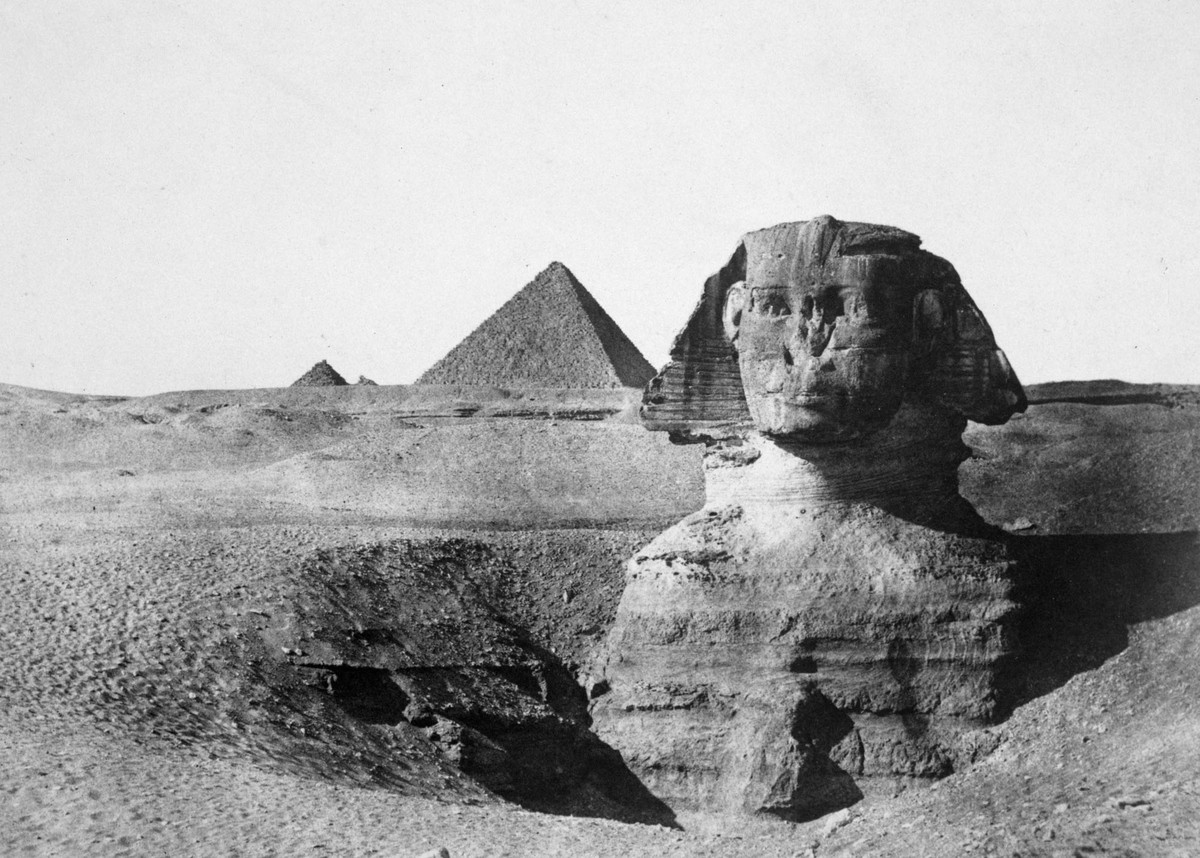 Las 10 fotografías antiguas más impresionante de la Gran Esfinge
