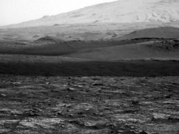 Curiosity observa un diablo de polvo en Marte