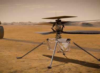 Este es el helicóptero que intentará volar en Marte