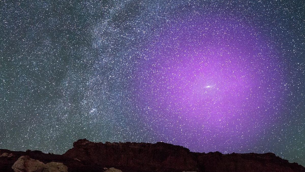 Halo de la galaxia Andrómeda ya está chocando con el de la Vía Láctea