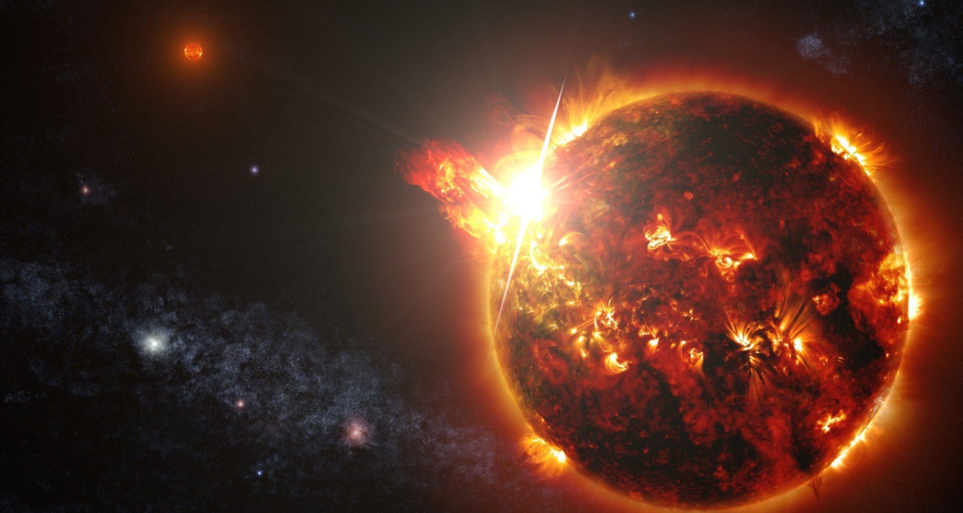 Impresionantes imágenes del Sol muestran la estructura del campo magnético