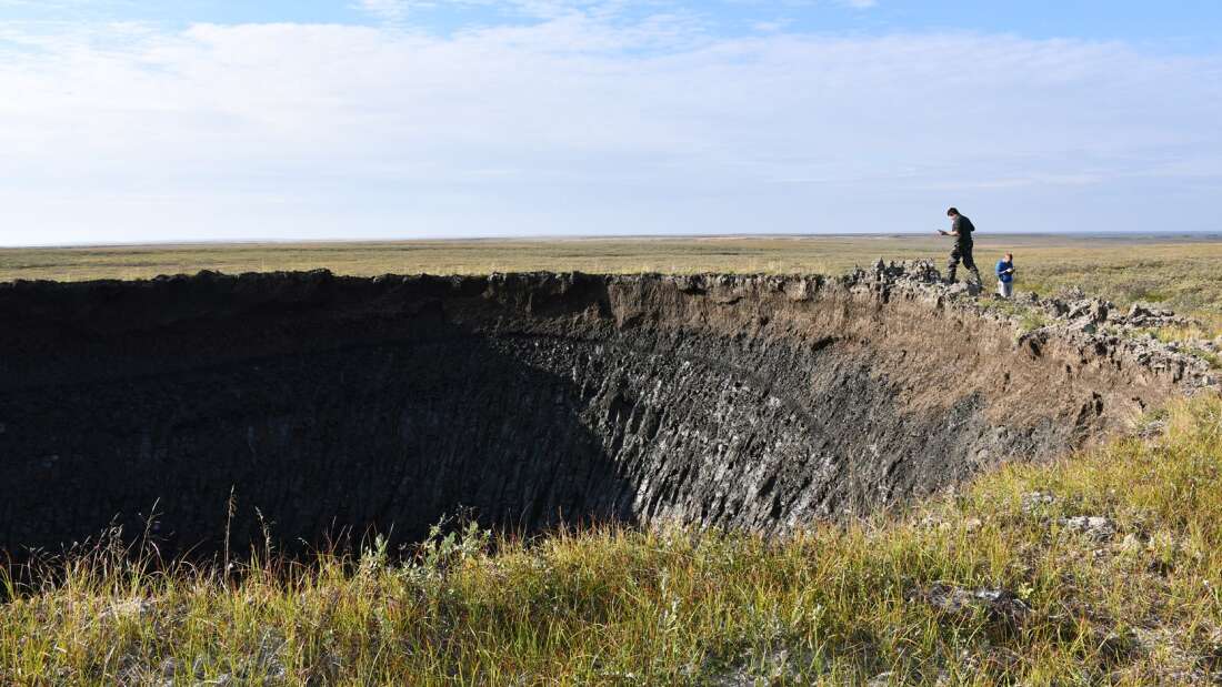Un enorme cráter se abre en Siberia (otro más)