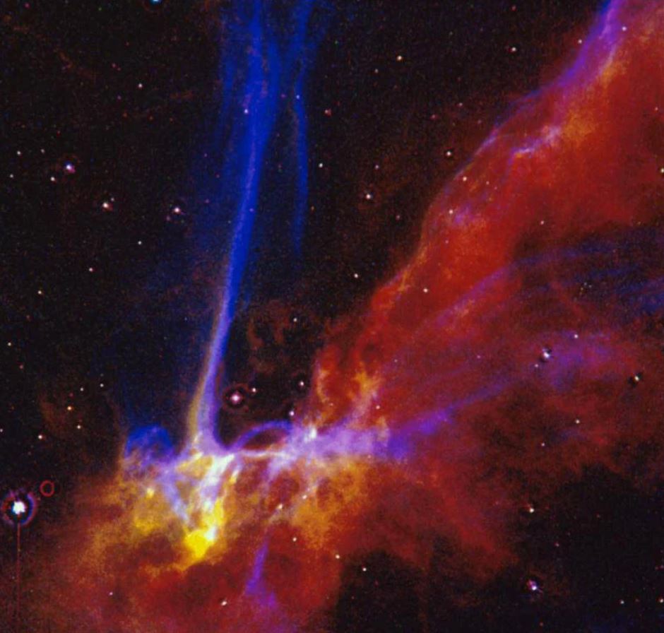 Hubble capta la onda expansiva de una supernova en la constelación de Cygnus