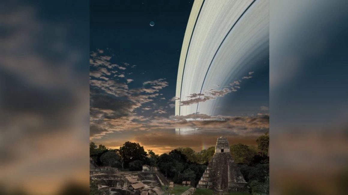 Como Se Veria La Tierra Con Anillos