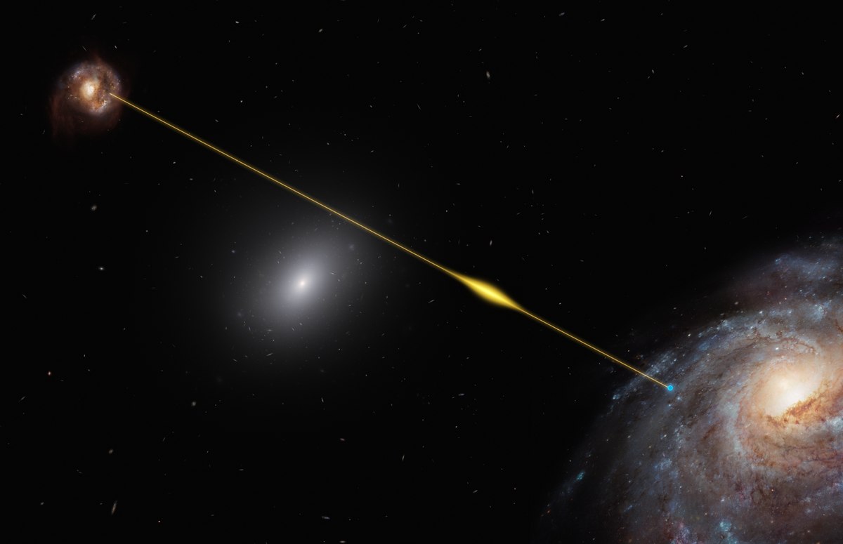 Estrella de nuestra galaxia está enviando señales a la Tierra (¡nuevamente!)