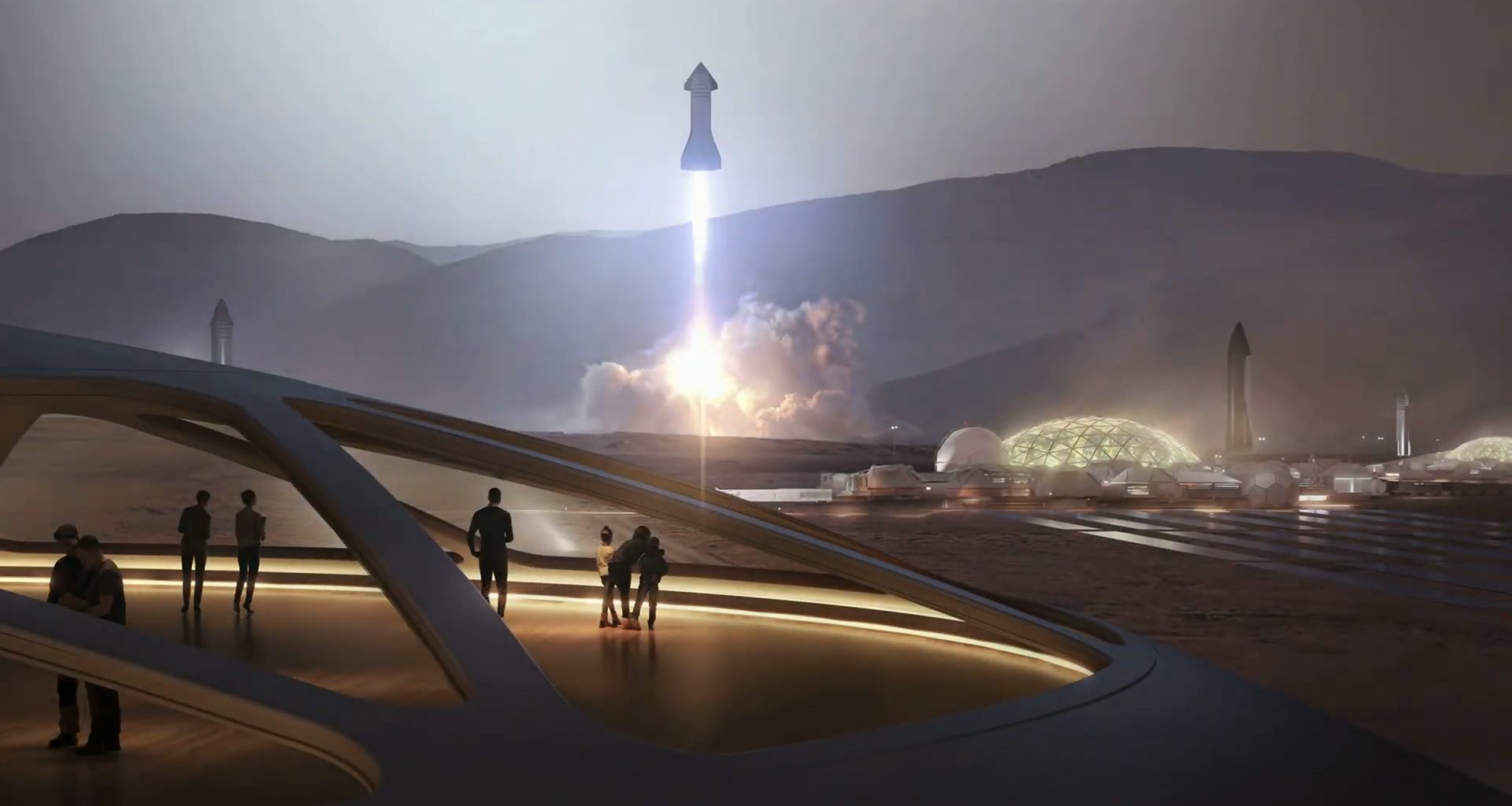 Primera misión tripulada a Marte de SpaceX podría lanzarse en 2024, dice Elon Musk