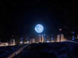 Revelan cómo se vería la primera colonia humana en la Luna (FOTOS)