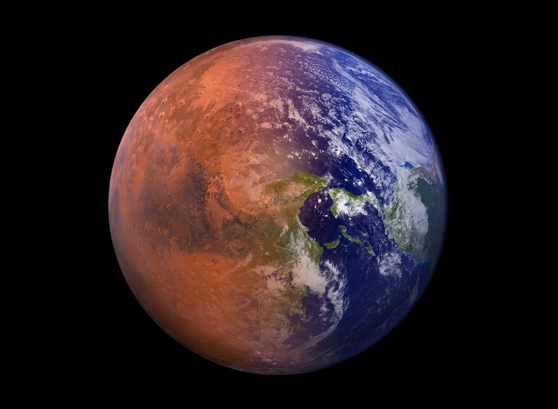 Descubren una forma de producir oxígeno en Marte
