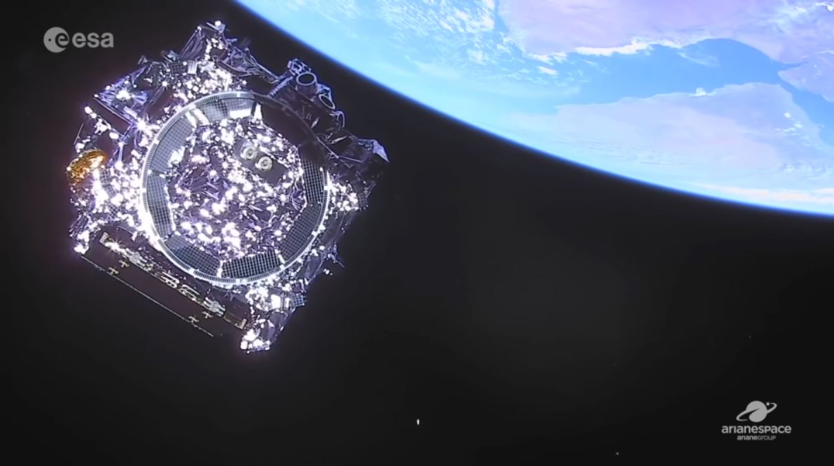 Esta es la última vista que tendremos del Telescopio Espacial James Webb