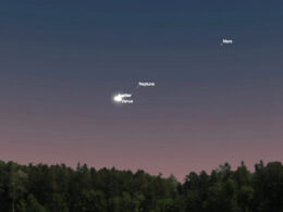 Venus y Júpiter "casi chocarán" en el cielo nocturno este 30 de abril