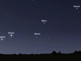 Cielo de abril traerá cuatro planetas matutinos: Júpiter, Venus, Marte y Saturno