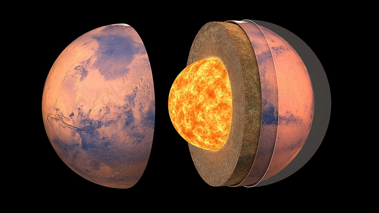 Científicos han descubierto qué hay en el núcleo de Marte