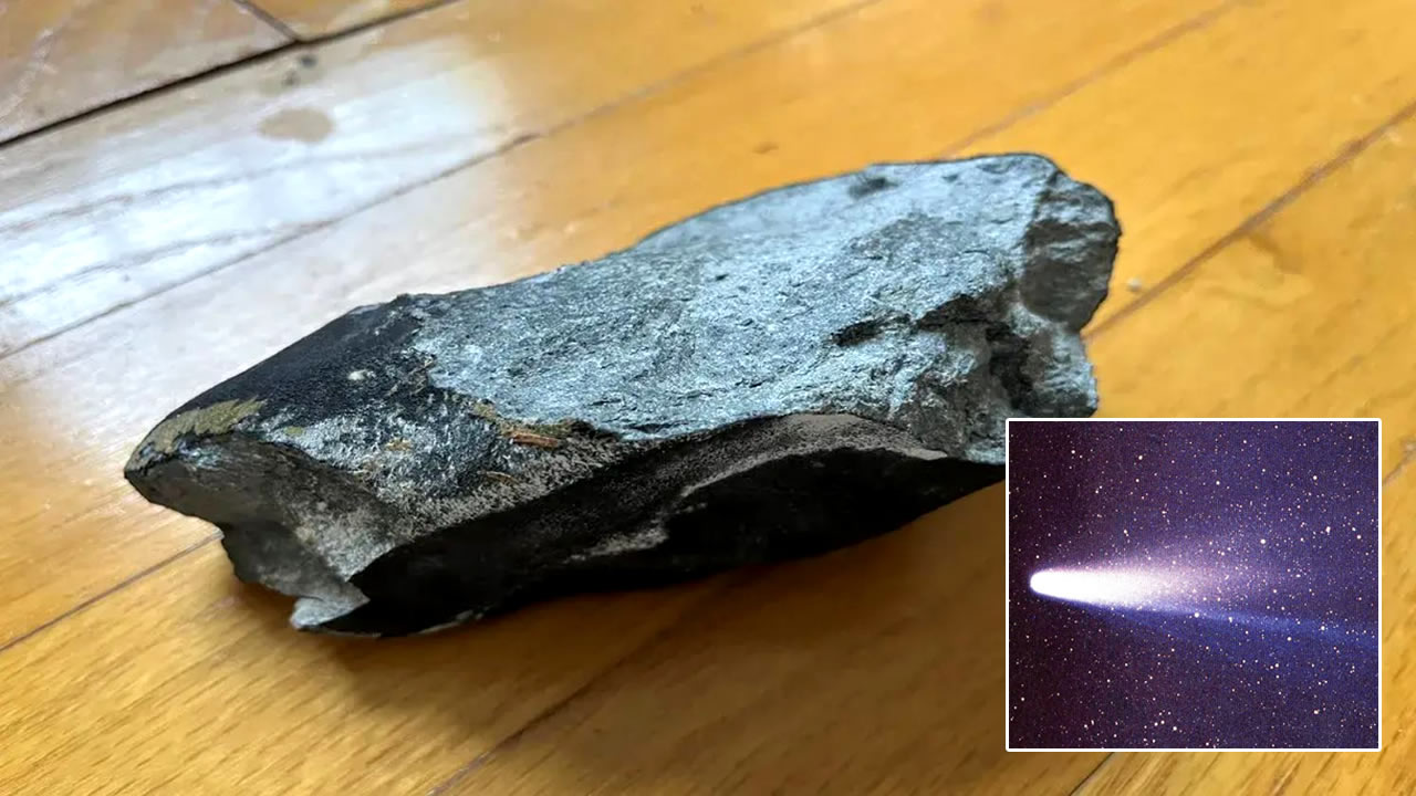 Un meteorito que provendría del cometa Halley cae en una casa en Nueva Jersey