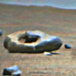 Descubierta una roca con forma de "dona" en Marte y podría no ser de Marte