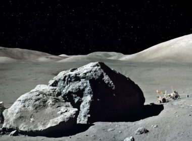Descubierta enorme estructura emisora de calor enterrada bajo la superficie de la Luna
