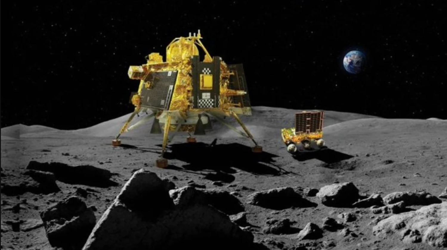 El rover de India ya está explorando el Polo Sur de la Luna