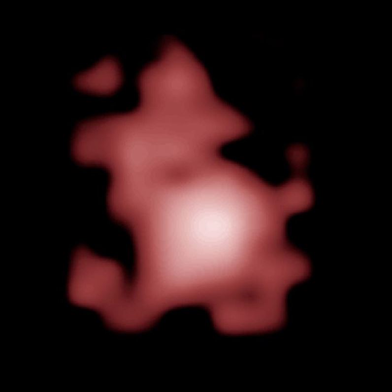 Imagen del Hubble de GN-z11 publicada en 2016