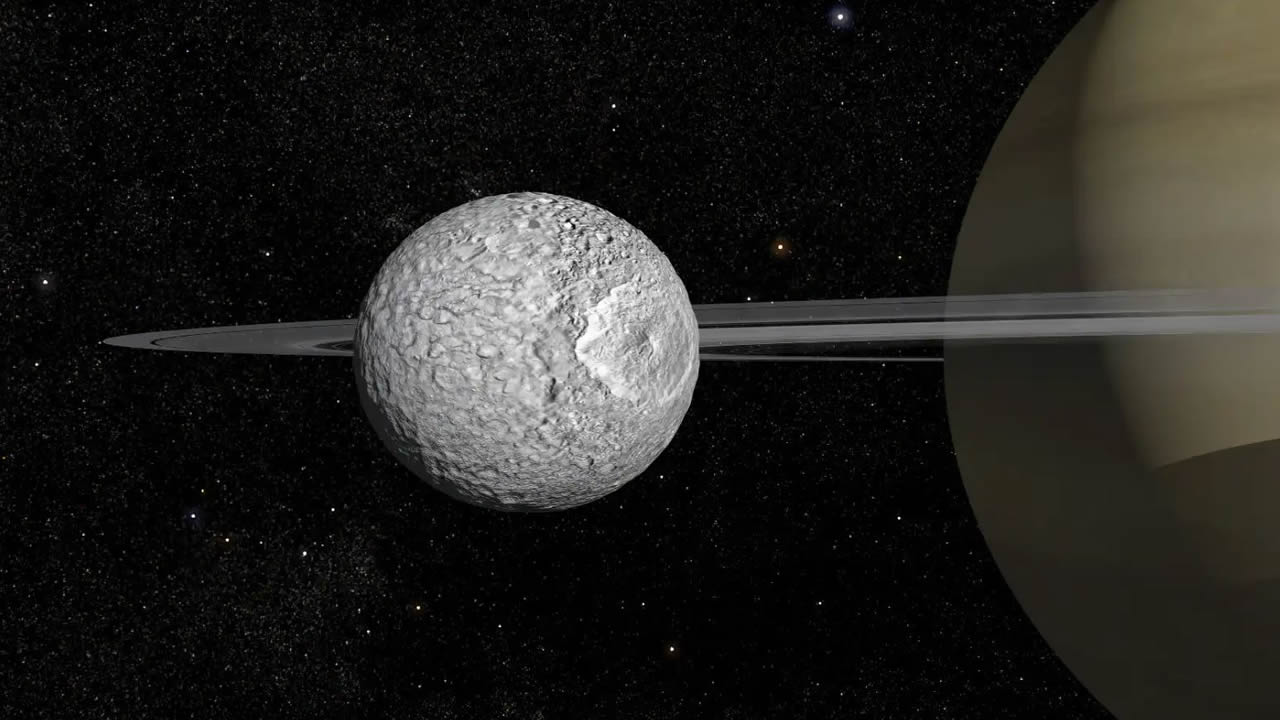 La luna Mimas de Saturno posee un enorme océano en su interior