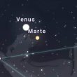 Venus y Marte están ahora juntos en el cielo