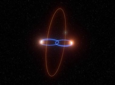Descubierto un planeta con una extraña órbita perpendicular alrededor de dos estrellas binarias