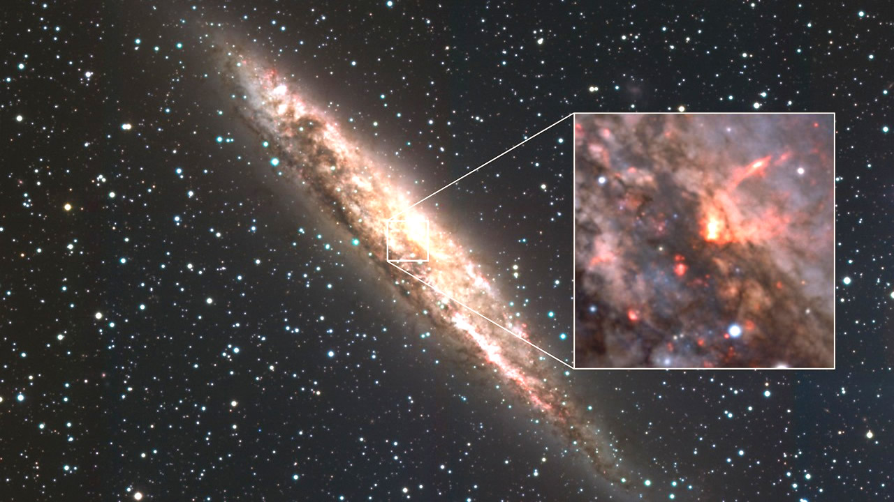 Científicos captan un agujero negro lanzando materia al espacio profundo
